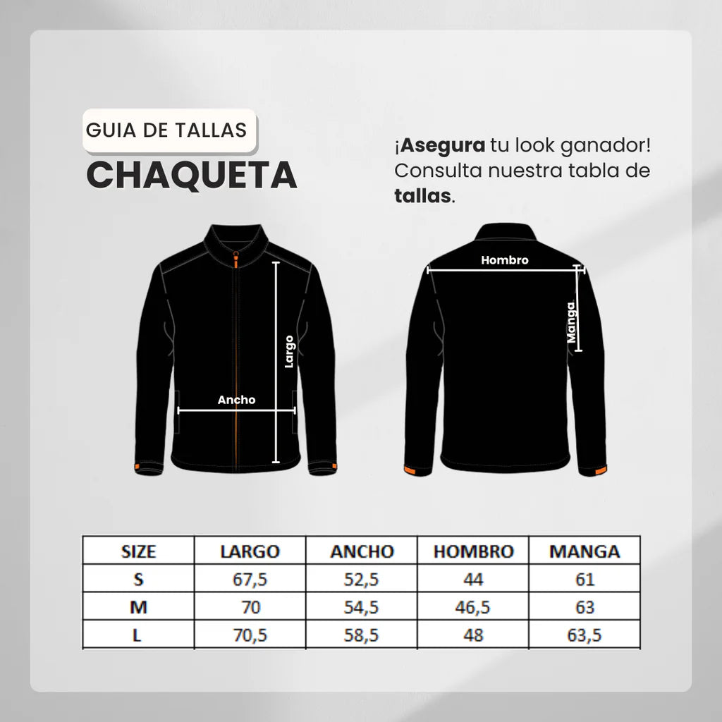 CHAQUETA DEPORTIVA CHA09